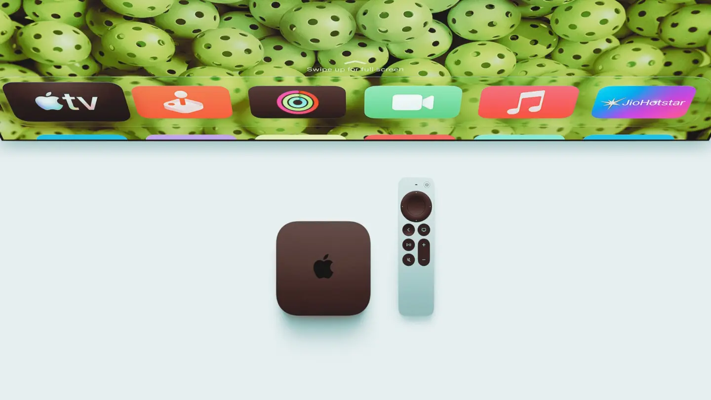 A photo of the new Apple TV 4K used in a story about the same.