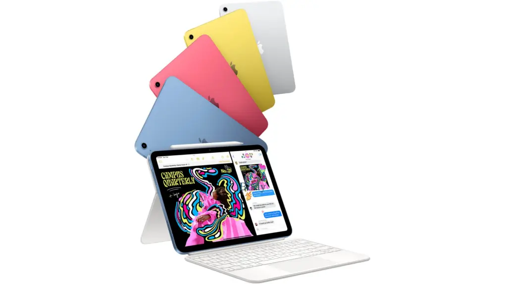 A picture showing the Apple iPad used in a story about next entry-level iPad reportedly launching next year.
