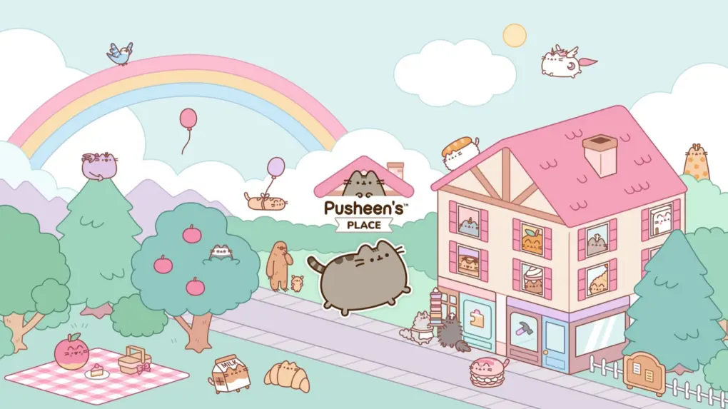 The internet’s favorite cat gets her first game with Pusheen’s Place, only on Apple Arcade