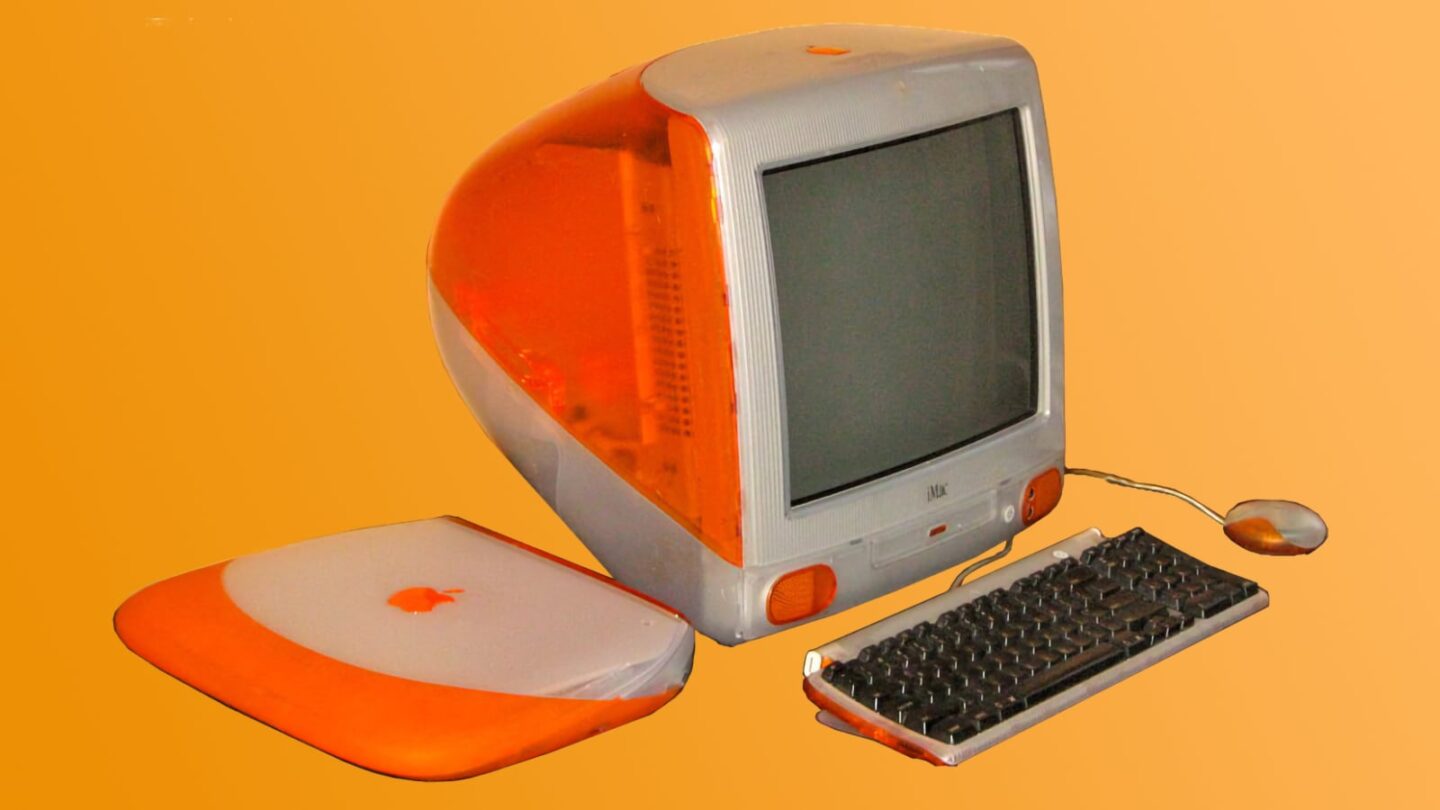 Tangerine iMac G3 and iBook Photo of Tangerine iMac G3 and iBook