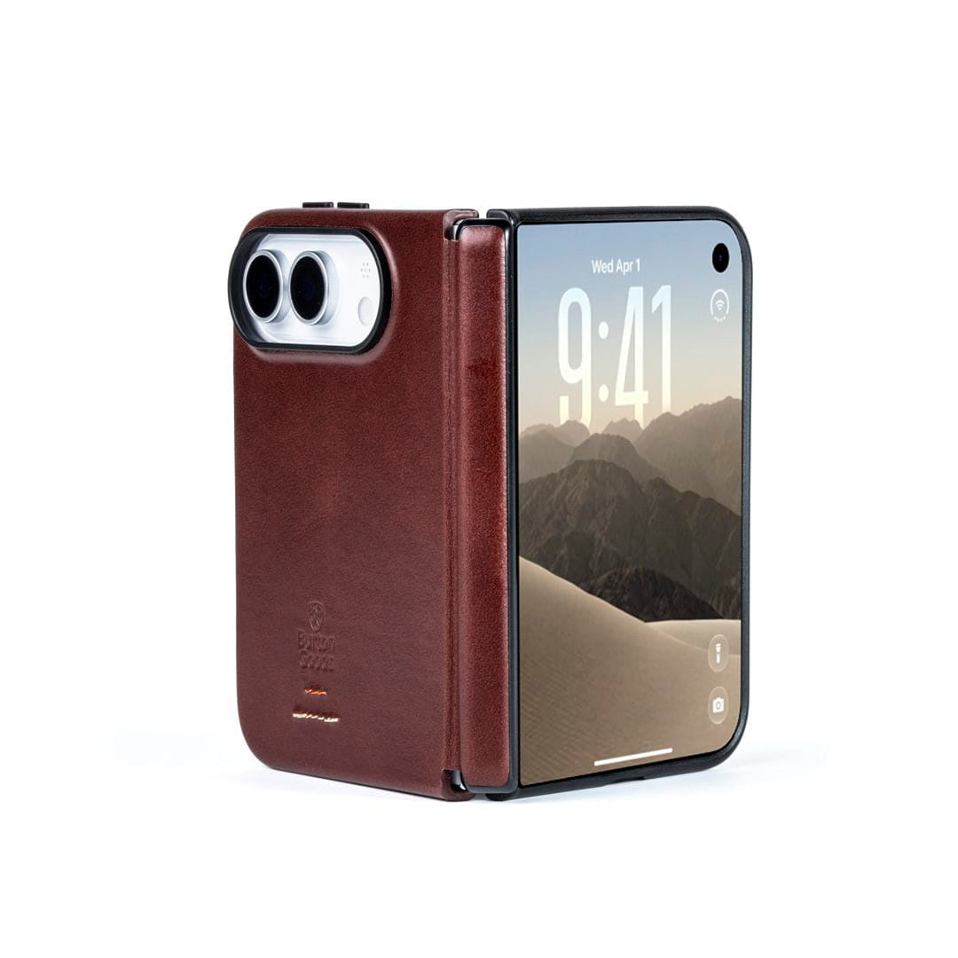 Burton Goods Heritage Leather Case for iPhone Duo