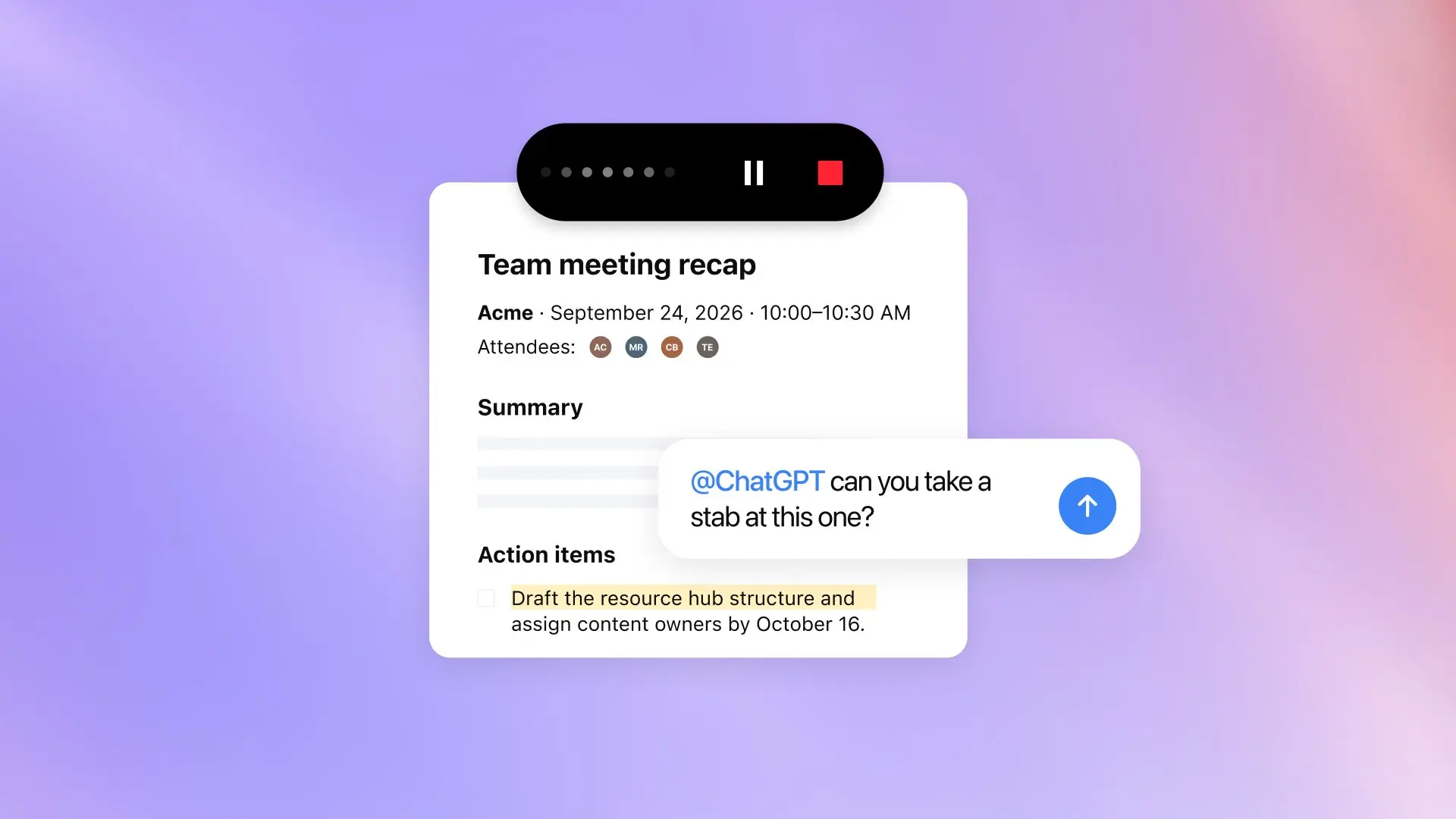 ChatGPT offers Meetings plugin beta for Pro and Business on Mac