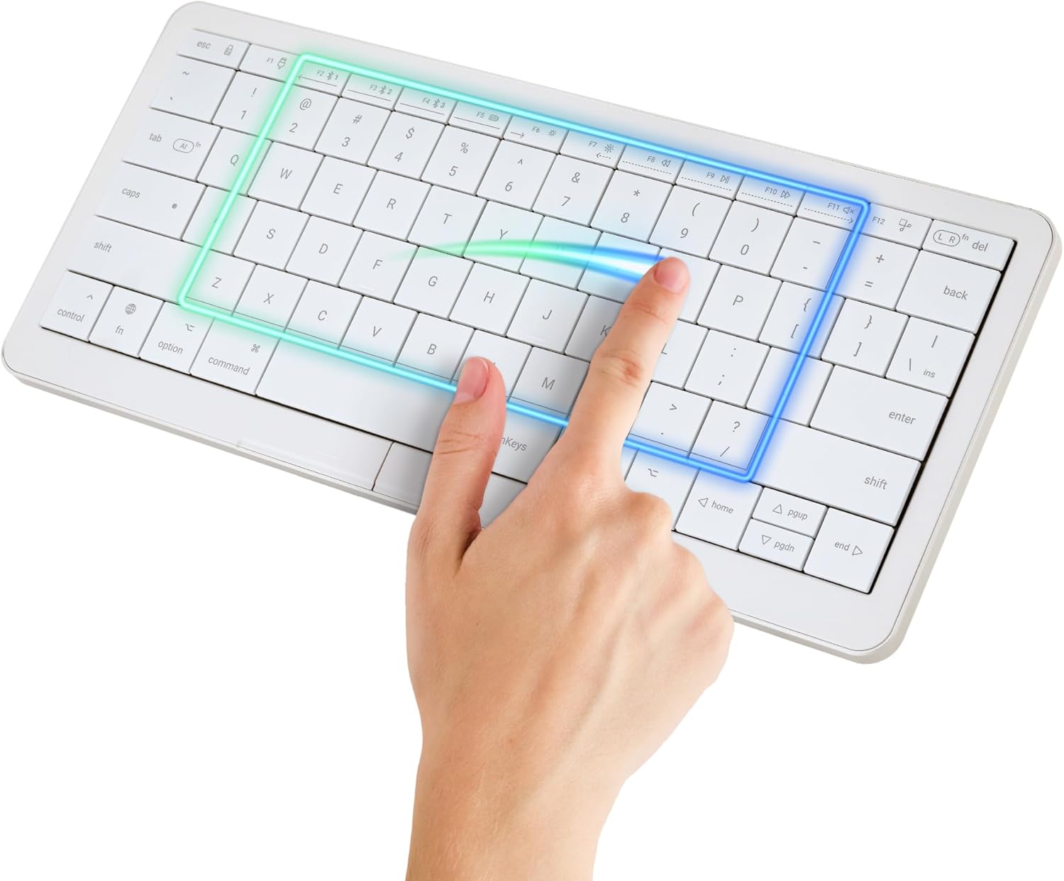 Clevetura S keyboard for Mac with built-in trackpad