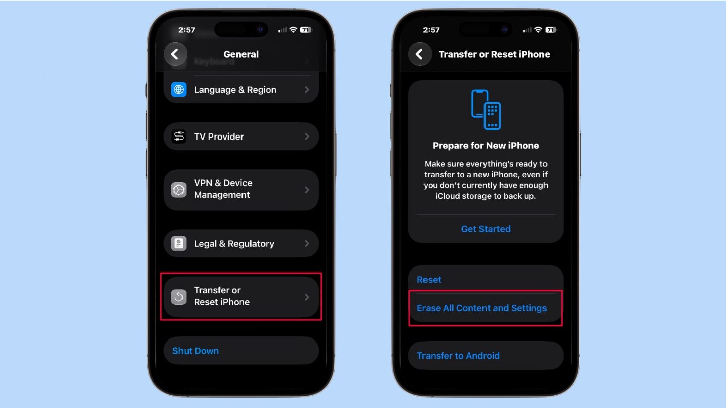 Erase your iPhone to clear its iOS System Data.